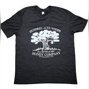 Hundred Acre Woods Honey Company Large Tee Shirt Vintage Style